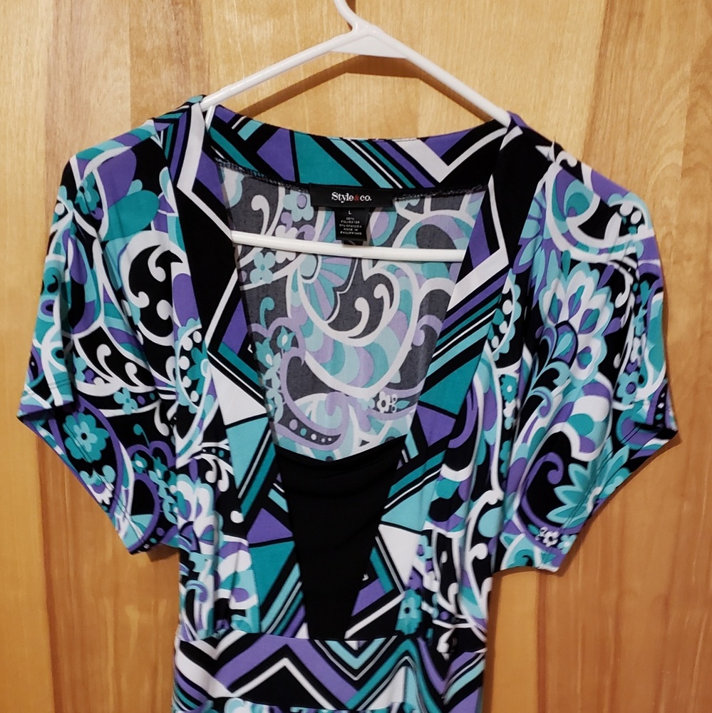 Tie back blouse